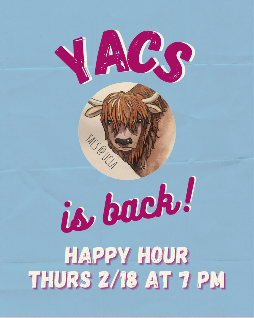 YACS Happy Hour flyer